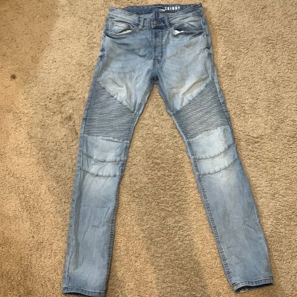 Divided skinny moto jeans 30x30